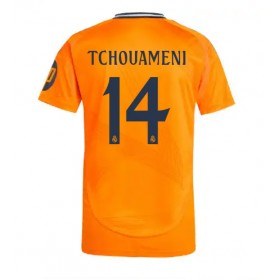 Real Madrid Aurelien Tchouameni #14 Borta Kläder 2024-25 Kortärmad